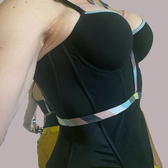 Marlies Deckers black corset, UN dresses collection. Fits M with 34 C or D - Picture 3 of 10